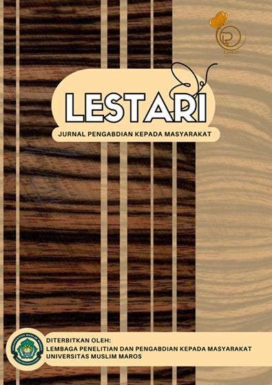 					View Vol. 3 No. 1 (2025): LESTARI : Jurnal Pengabdian Kepada Masyarakat
				