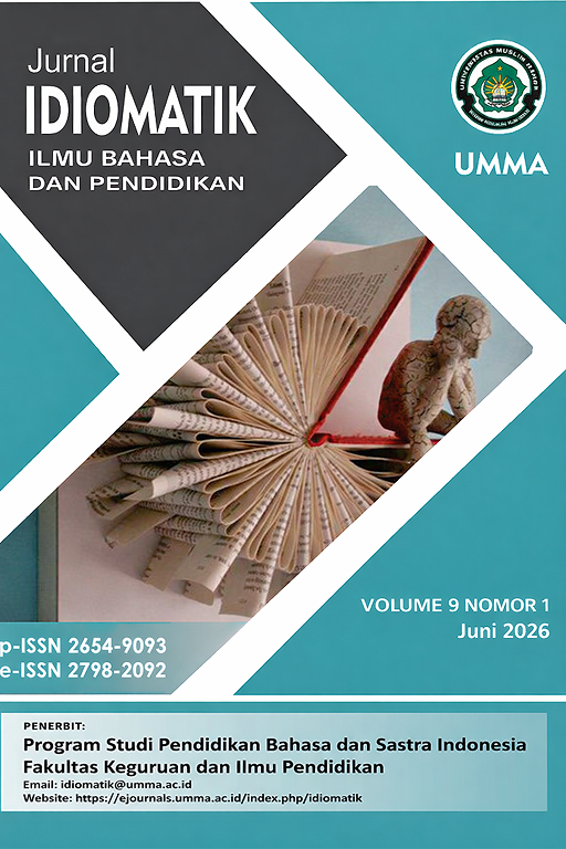 					View Vol. 9 No. 1 (2026): Kajian Kritis Bahasa, Sastra, Budaya, dan Pembelajaran Bahasa Indonesia
				